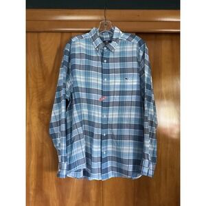 Vineyard Vines Classic Fit Tucker Mens Size Large. Long Sleeve Button Up. Spring